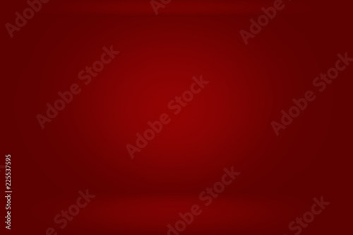 red studio background banner, gradient backdrop
