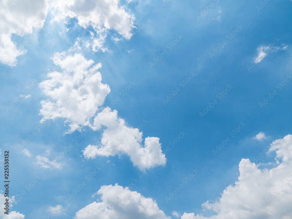 Blue sky background with clouds, background sky Blue sky background with clouds, background sky
