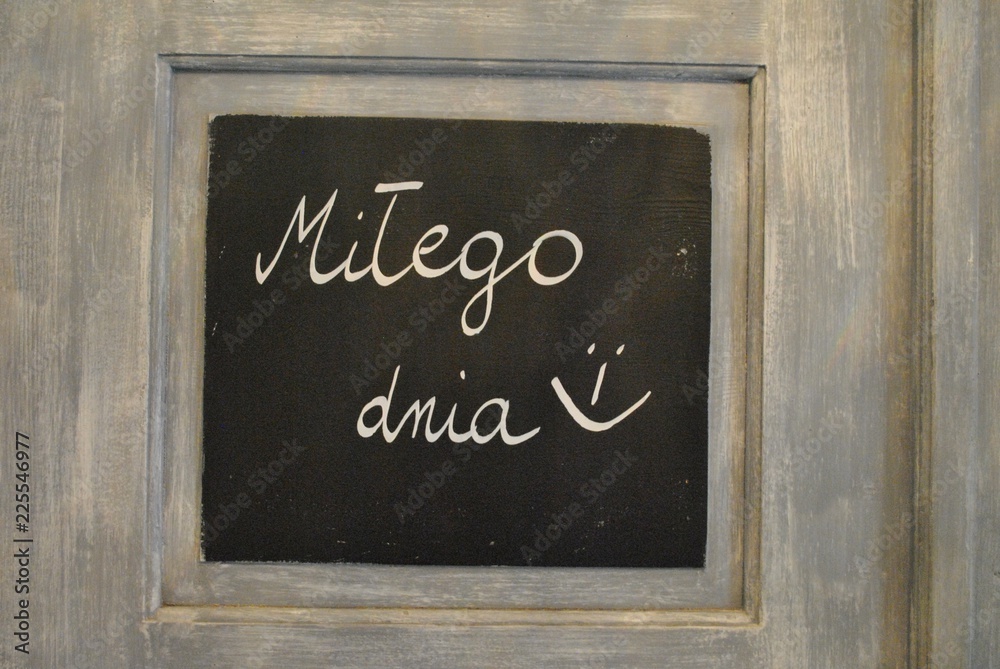 Miłego dnia
