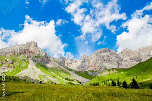Fuciade valley in the Italian Dolomites