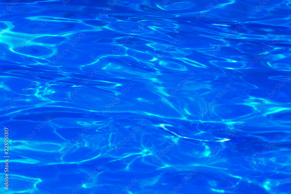 Abstract blue pool water surface for backgrounds