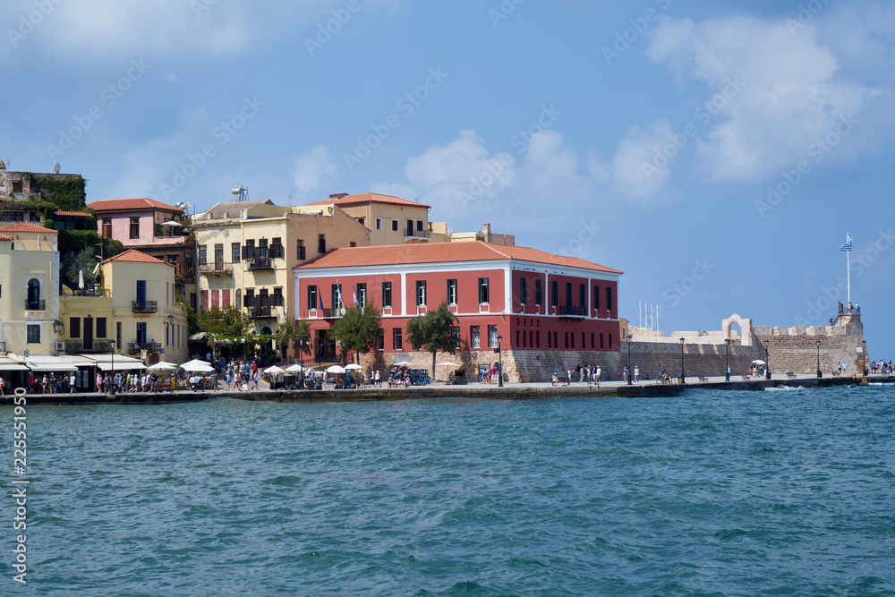 Die Stadt Chania auf der Insel Kreta