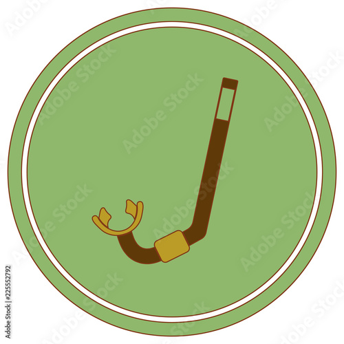 Diving Snorkel Icon