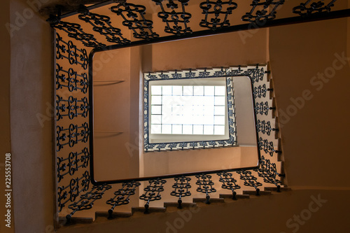 Staircase in the old house
