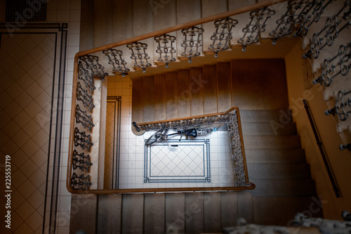 Staircase in the old house