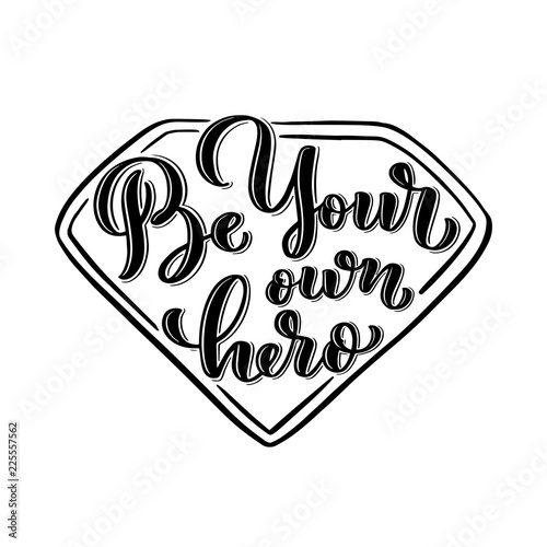 Your voice matters quote lettering. Calligraphy inspiration graphic design typography element. Hand written postcard. Cute simple vector sign hand drawn style. Textile print