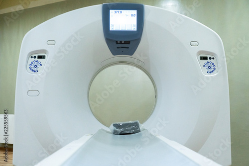 Computer tomograph in the hospital