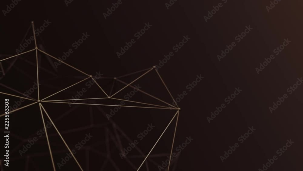 Abstract background with animation of waving and vibrating network surface. Technological movie about data transfer or social communication. Animation of seamless loop. Abstract background with animation of waving and vibrating network surface. Technological movie about data transfer or social communication. Animation of seamless loop.