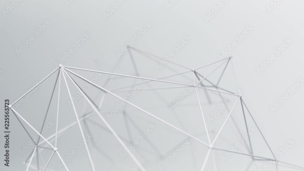 Abstract background with animation of waving and vibrating network surface. Technological movie about data transfer or social communication. Animation of seamless loop. Abstract background with animation of waving and vibrating network surface. Technological movie about data transfer or social communication. Animation of seamless loop.