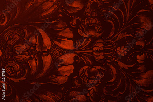 Wallpaper Mural red Venetian decorative plaster Torontodigital.ca