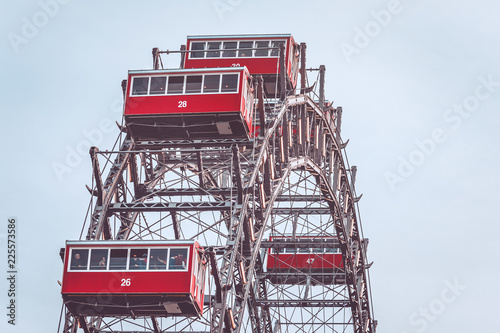Photography Ferris wheel, Prater in Vienna