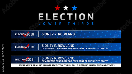 Election Lower Thirds