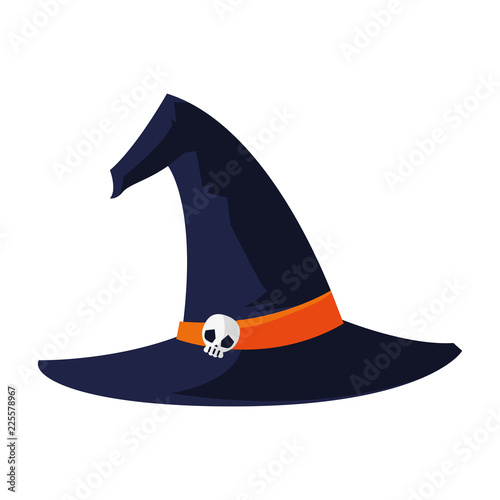 witch hat halloween icon