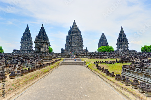 Prambanan temple in Java island, Indonesia