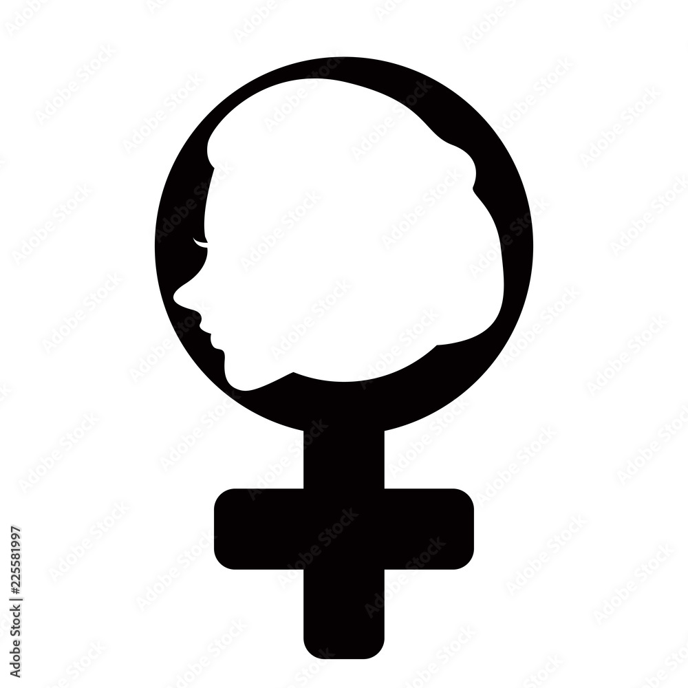 Silhouette of a ribbon. Breast cancer campaign. Vector illustration design Silhouette of a ribbon. Breast cancer campaign. Vector illustration design