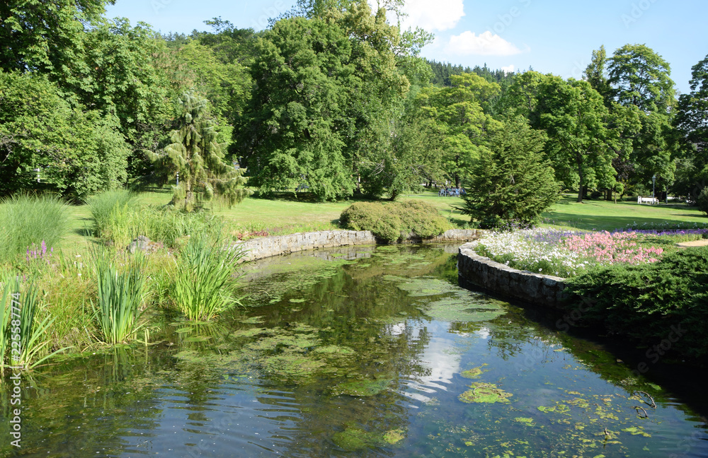 Fototapeta premium Kurpark in Marienbad