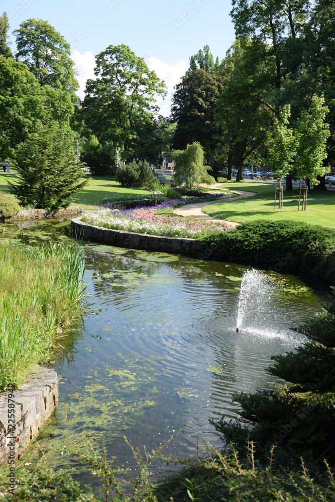 Fototapeta premium Kurpark in Marienbad