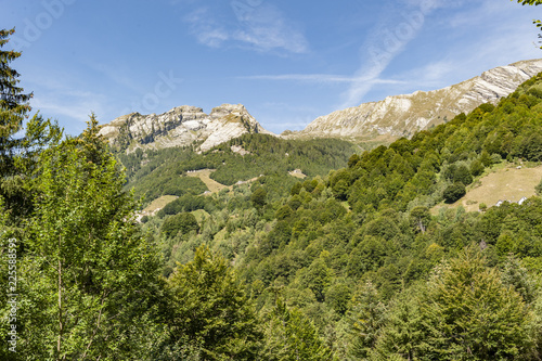 Italian Alpes in summer time