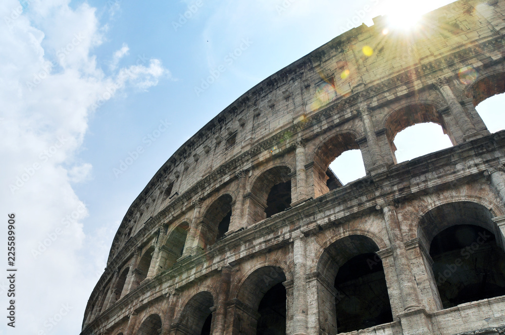 The Colosseum, Rome, Italy.