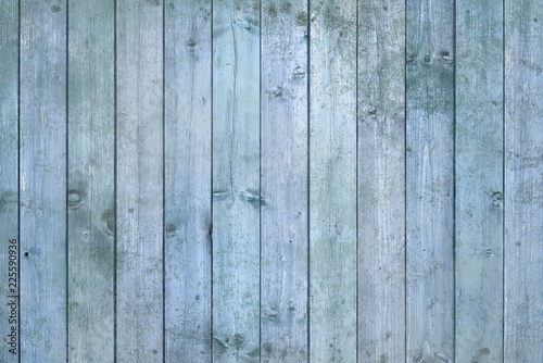 Blue wooden table background, texture