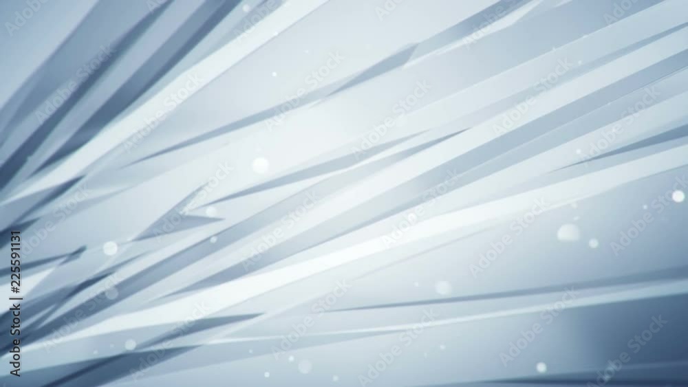 Abstract background with animation of waving and flying stripes from glass, silk or crystals. Animation of seamless loop. Abstract background with animation of waving and flying stripes from glass, silk or crystals. Animation of seamless loop.