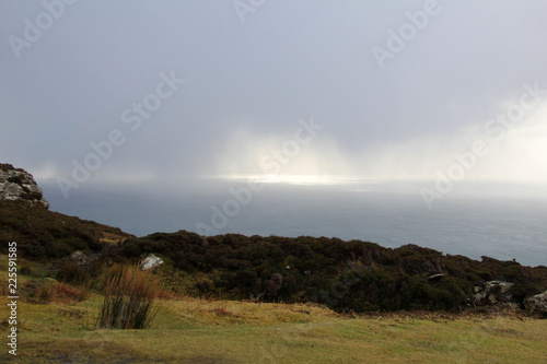 landscape with clouds