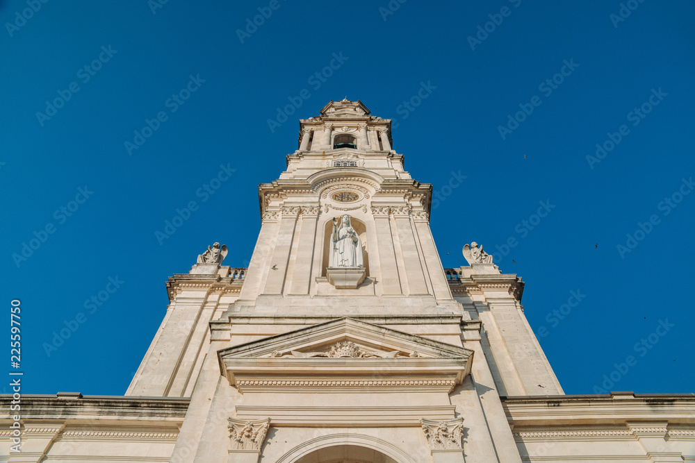 Fototapeta premium The Sanctuary of Fatima, which is also referred to as the Basilica of Our Lady of Fatima, Portugal