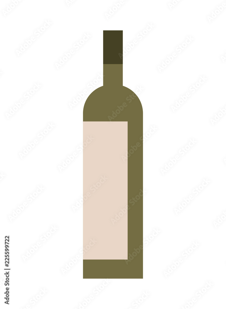 bottle drink beverage alcohol isolated