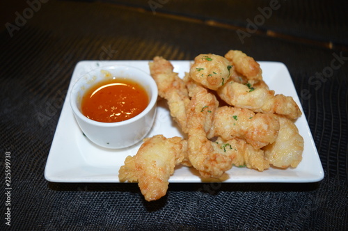 Alligator meat portion