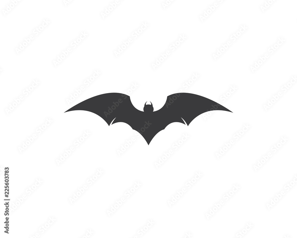 Fototapeta premium Bat logo icon