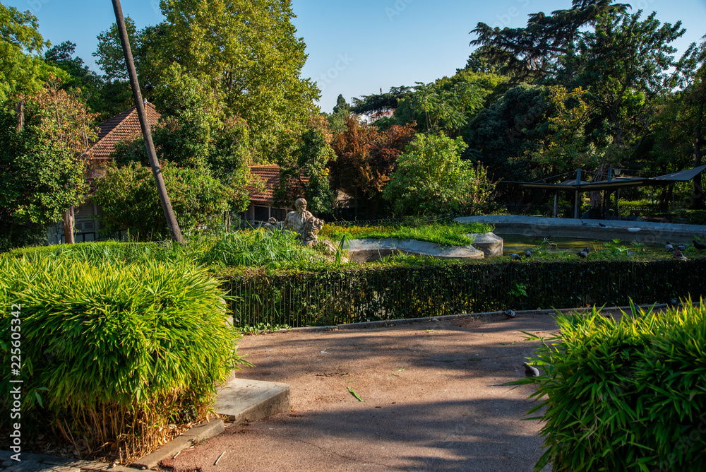 Estrela garden in Lisbon