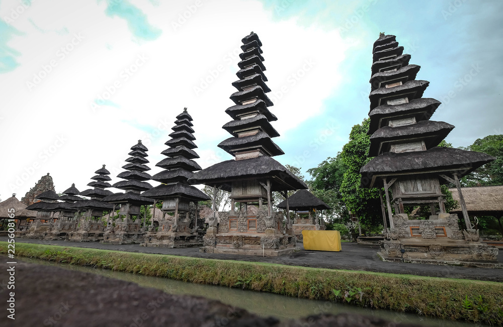 Taman Ayun Temple , Traditional balinese architecture. Bali island ; Indonesia