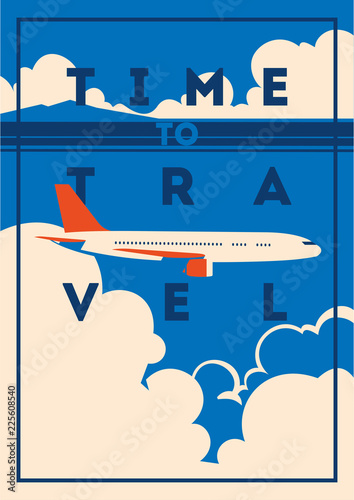 Time to Travel and Summer Holiday poster.