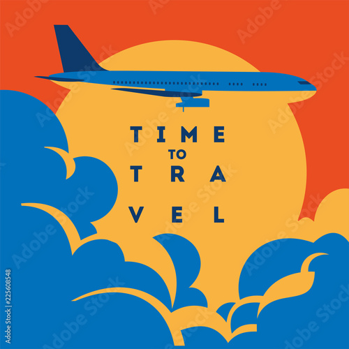 Time to Travel and Summer Holiday poster.