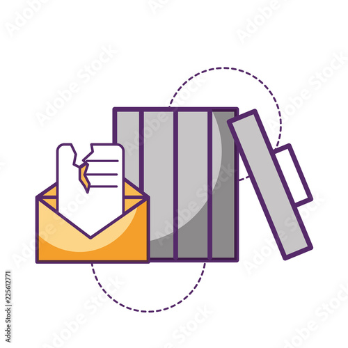 trash can email message damage