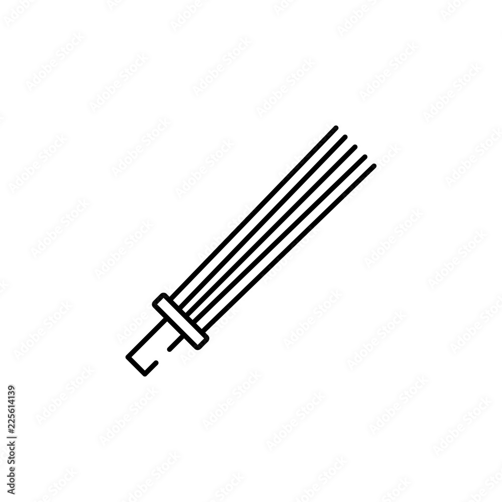 broom, broomstick icon. Element of Pakistan culture for mobile concept and web apps illustration. Thin line icon for website design and development, app development broom, broomstick icon. Element of Pakistan culture for mobile concept and web apps illustration. Thin line icon for website design and development, app development