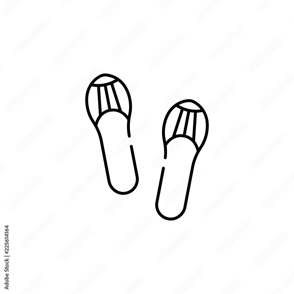 casual footwear icon. Element of Pakistan culture for mobile concept and web apps illustration. Thin line icon for website design and development, app development casual footwear icon. Element of Pakistan culture for mobile concept and web apps illustration. Thin line icon for website design and development, app development