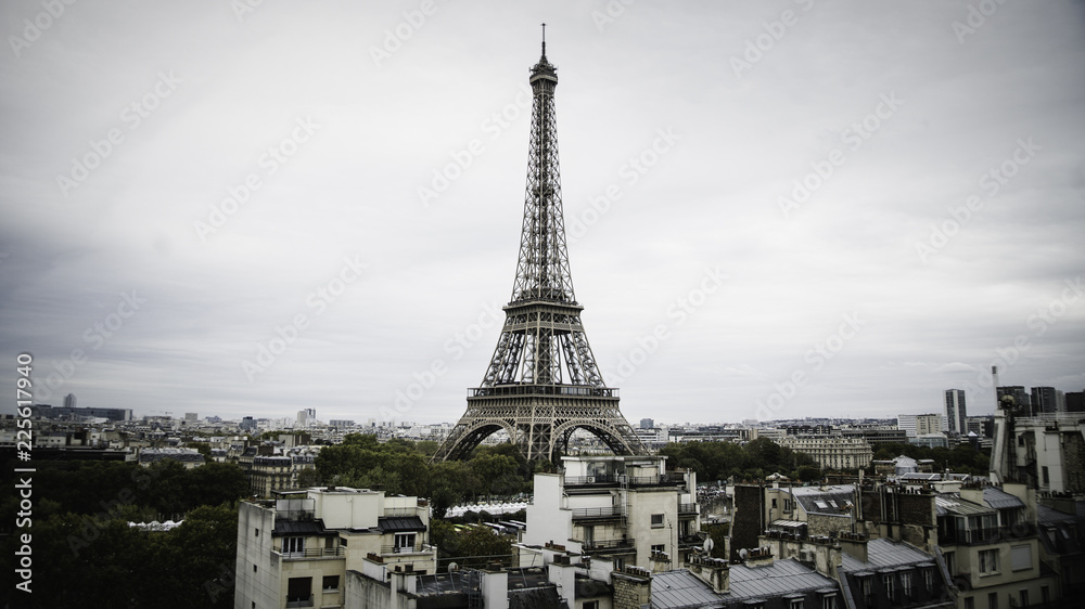 Eifel Tower in Paris France