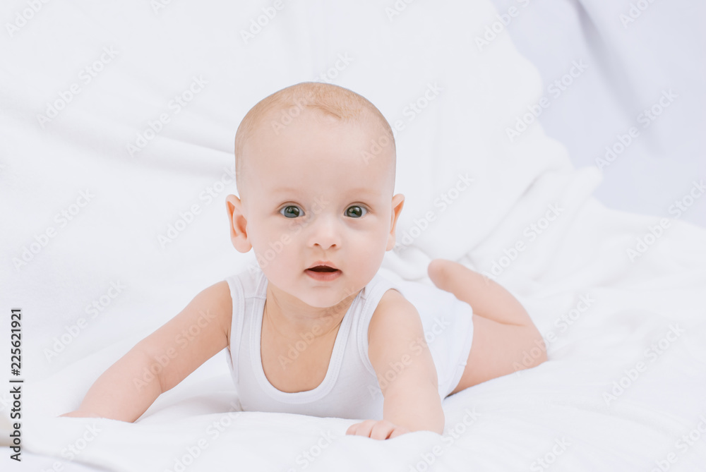 Portrait of a happy baby