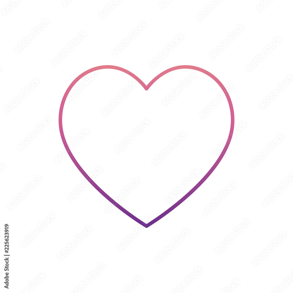 heart icon in nolan style. One of Web collection icon can be used for UI, UX