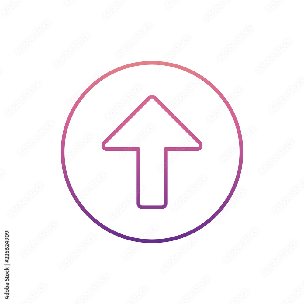 arrow in round icon in nolan style. One of Web collection icon can be used for UI, UX arrow in round icon in nolan style. One of Web collection icon can be used for UI, UX