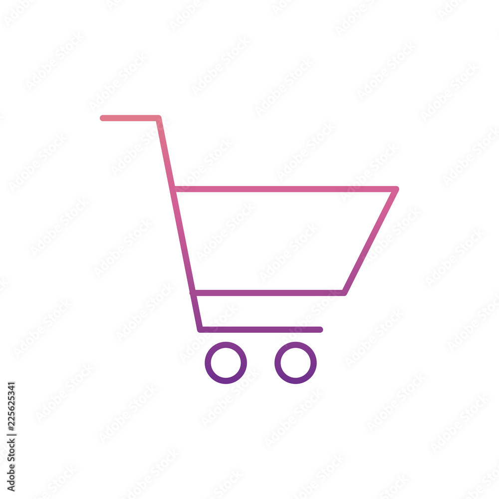 market basket icon in nolan style. One of Web collection icon can be used for UI, UX