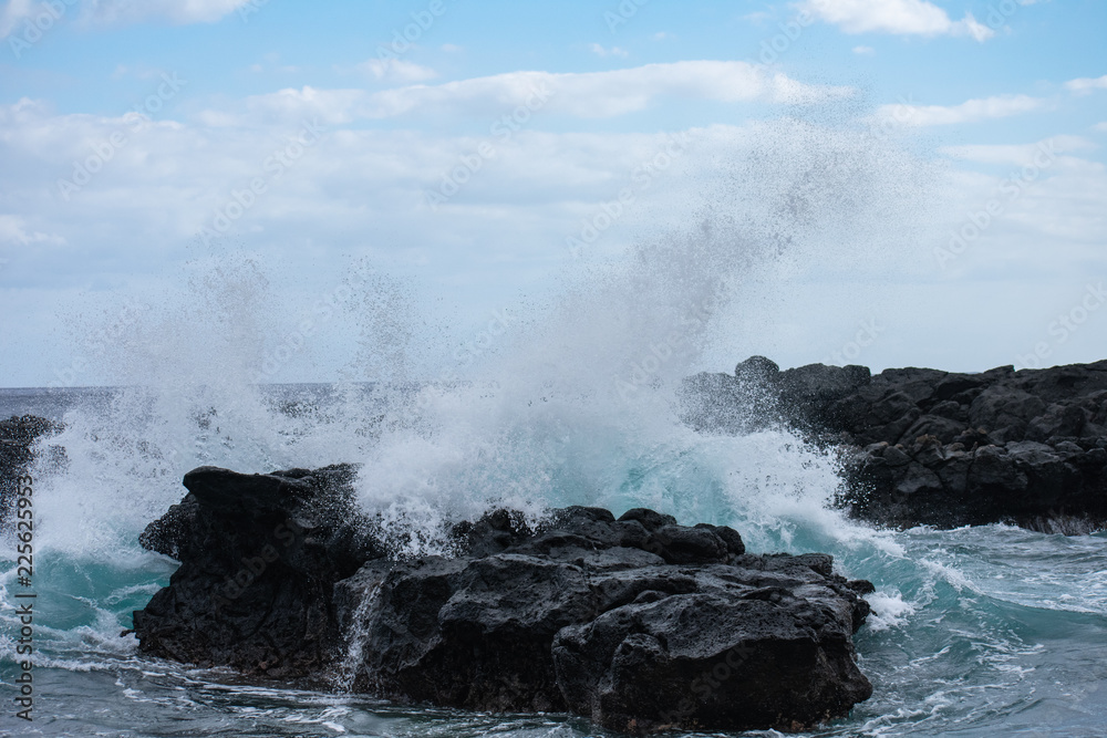 Fototapeta Ocean Waves Oahu