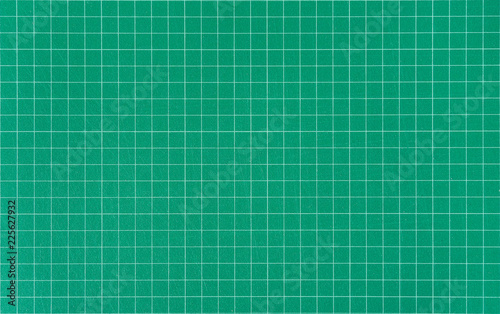 Green cutting mat. photo