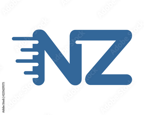 blue initial alphabet typography typeface typeset logotype alphabet image vector icon