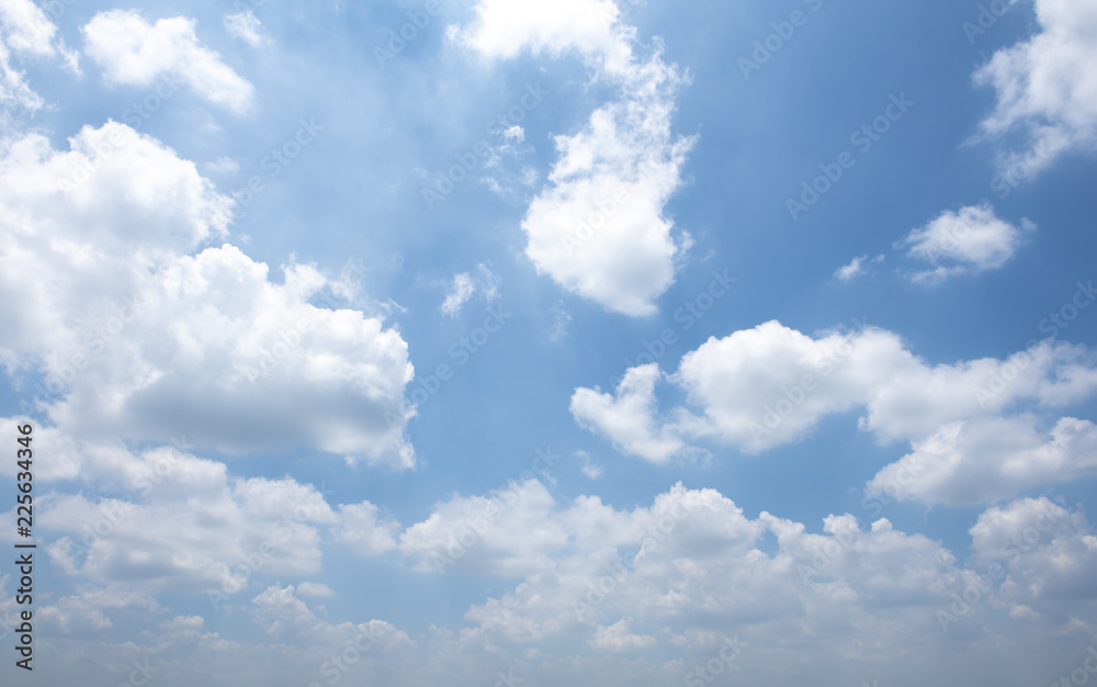 Dramatic blue sky with fluffy clouds texture background. Dramatic blue sky with fluffy clouds texture background.