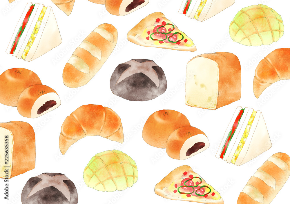 パン背景 Stock イラスト Adobe Stock パン背景 Stock イラスト Adobe Stock