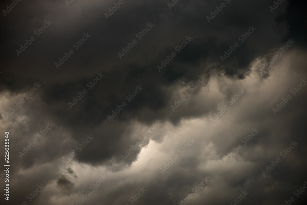Abstract dark Storm Clouds background