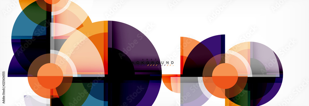 Circle abstract background Circle abstract background