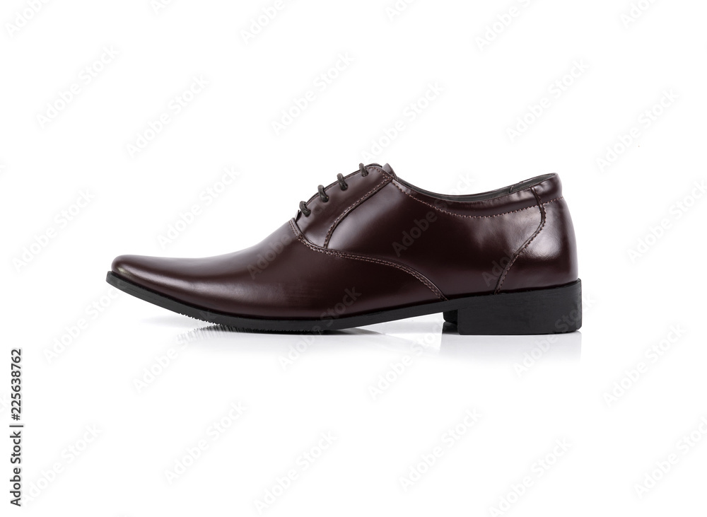 Men’s dress shoes isolated on white background. Men’s dress shoes isolated on white background.